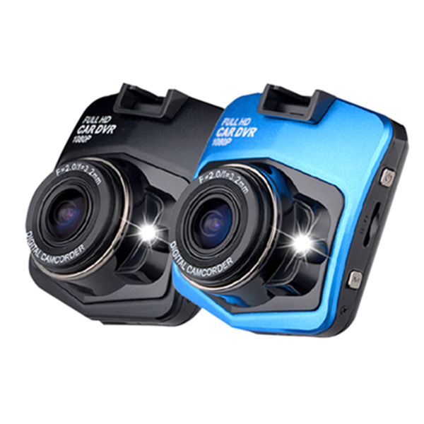 CAR GT300 Full 1080p HD DVR Dash Camera With Night Vision - Black or Blue