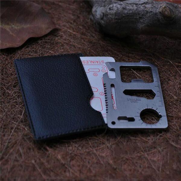 Clearance Outdoor Steel Sharp Blade Card Multi Tool for Camping