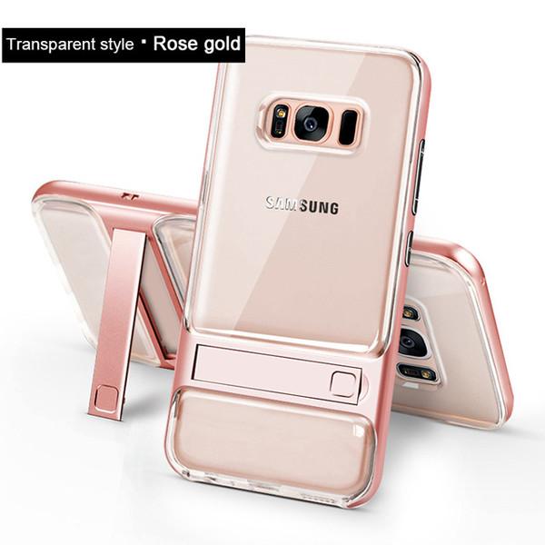 Luxury Transparent Style Phone Case For Samsung