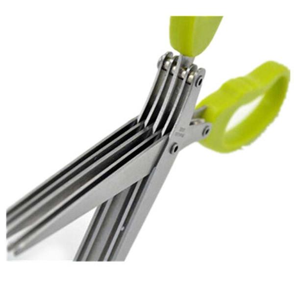 Multi-functional 5 Layer Stainless Steel Scissors