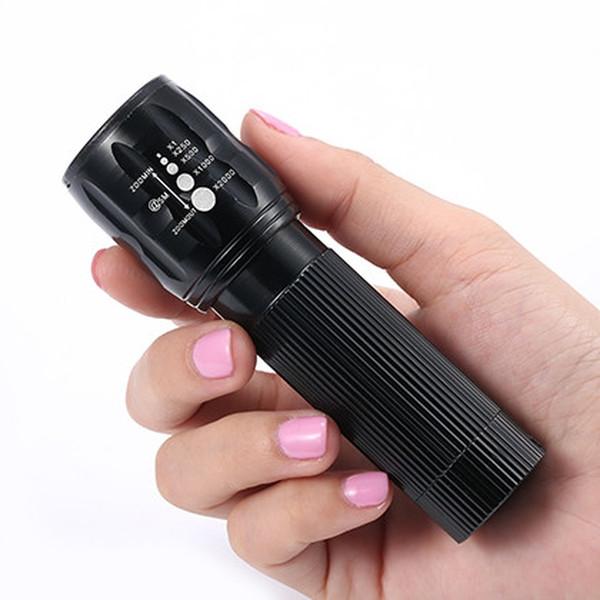 Clearance Telescopic LED Glare Flashlight