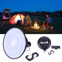 Portable Outdoor 60-LED Camping Hiking Light Tent Lamp Rechargeable Light