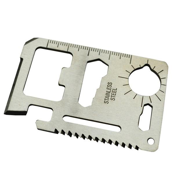 Clearance Outdoor Steel Sharp Blade Card Multi Tool for Camping