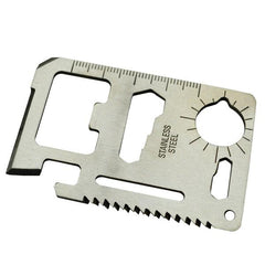 Clearance Outdoor Steel Sharp Blade Card Multi Tool for Camping