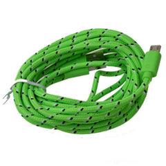 1m Android Woven Round Wire V8 Cable