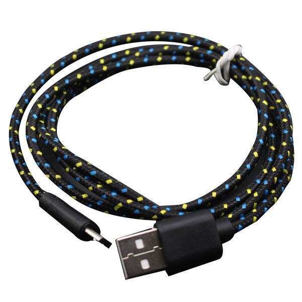 1m Android Woven Round Wire V8 Cable