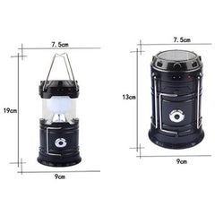 Clearance Solar Outdoor LED Camping Light With Portable Charging Power Bank
