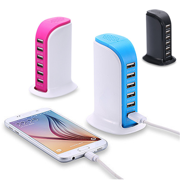Clearance 30-Watt 6-Port USB Charging Station