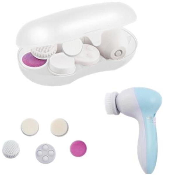 Clearance 5-in-1 Electric Facial Cleansing Brush and Massager Kit