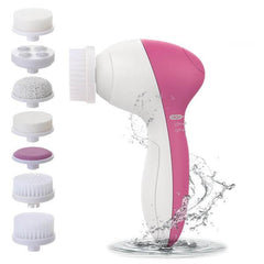 Clearance 5-in-1 Electric Facial Cleansing Brush and Massager Kit