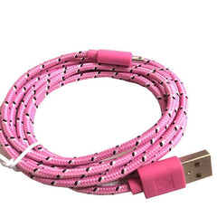1m Android Woven Round Wire V8 Cable
