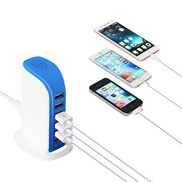 Clearance 30-Watt 6-Port USB Charging Station