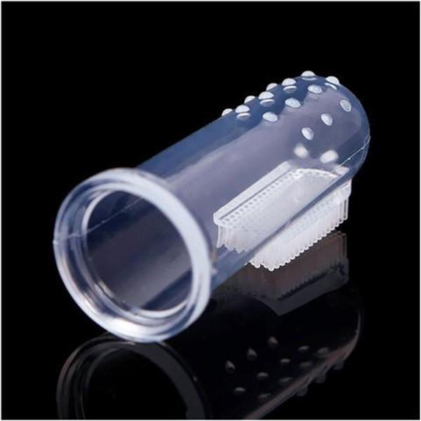 10pcs Soft Baby Silicon Finger Tooth Brush Massager