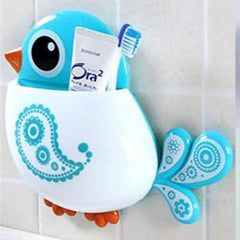 Clearance Bird Pattern Tooth Brush Holder