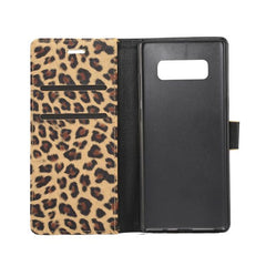 Leopard Phone Case With Stand For Samsung Note 8