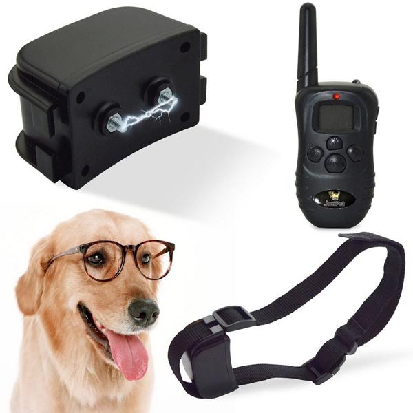 Remote Static and Vibration Dog Training Collar