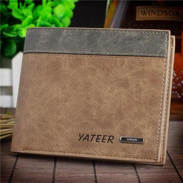 Clearance Leather Cards Holder Men Wallet