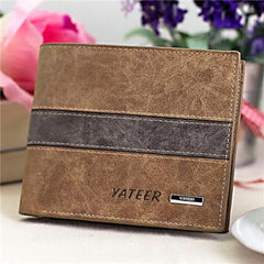 Clearance Leather Cards Holder Men Wallet