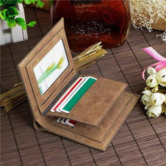 Clearance Leather Cards Holder Men Wallet