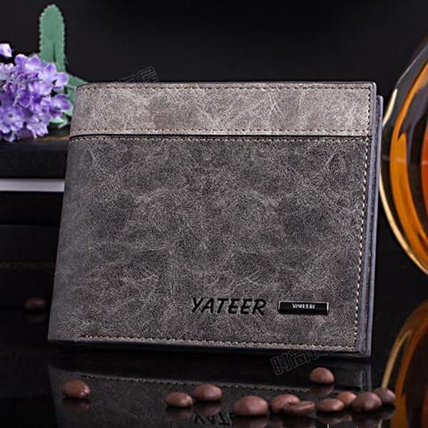 Clearance Leather Cards Holder Men Wallet