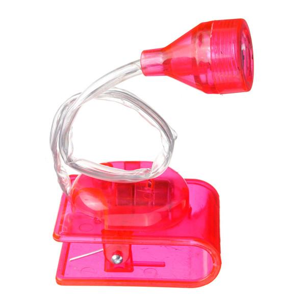 Mini LED Clip on Adjustable Book Night