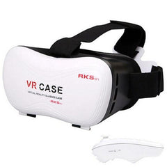 Clearance VR CASE 5th 3D Glasses+ Bluetooth Remote