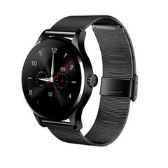 Smart Watch For iOS and Android with Heart Rate Monitor and Bluetooth - Metal