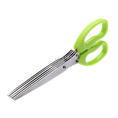 Multi-functional 5 Layer Stainless Steel Scissors