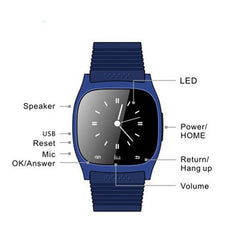 Clearance Smart Watch M26 with Dial SMS Remind Pedometer for Samsung LG IOS Android Phone