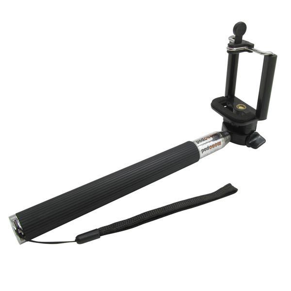 Clearance The Extendable Selfie Monopod and Bluetooth Remote Set