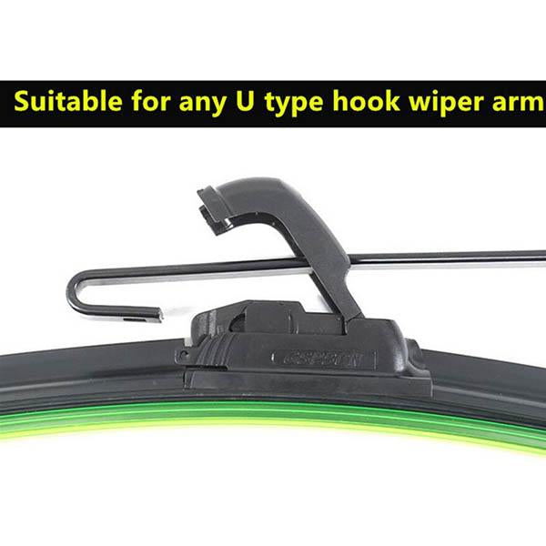 Universal U-type Soft Rubber Car Windshield Wiper