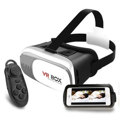 Clearance VR BOX II 2.0 3D Glasses with Bluetooth Remote