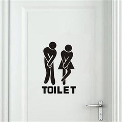 Clearance Big Mouth Toilet Stickers Wall Decorations