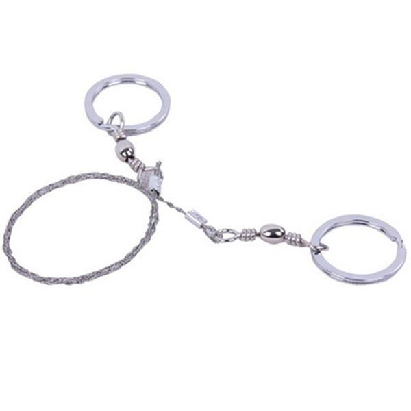 Silver Steel Wire Saw Emergency Outdoor Survival Tool