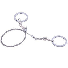 Silver Steel Wire Saw Emergency Outdoor Survival Tool