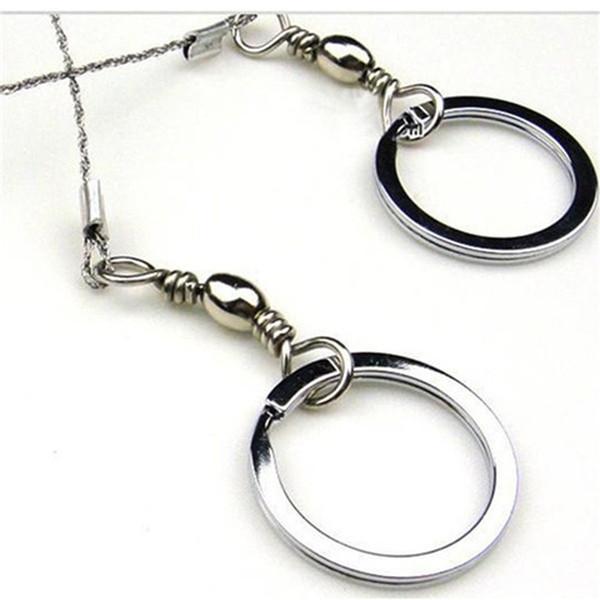 Silver Steel Wire Saw Emergency Outdoor Survival Tool