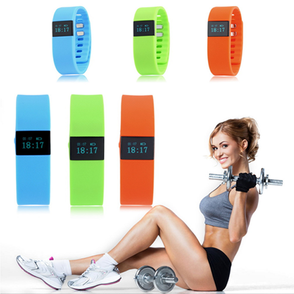 Fit-iWatch Smart Wristband Bluetooth Pedometer, Calories, Sleep